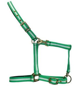 El equipo ecuestre de carreras de caballos más vendido Cabestro de nailon ligero con herrajes de níquel de acero inoxidable ajustables - Product Image 1