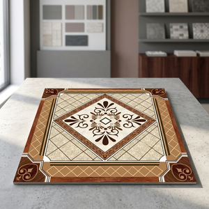 Serie digital, mosaico de lujo, azulejo de mármol, 300x300mm, diseño personalizado para decoración del hogar - Product Image 3