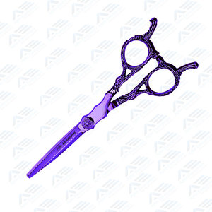 Logo personnalisé incurvé Super Cut Barber Ciseaux de coupe et d'amincissement Ciseaux pour coiffure Instruments de beauté - Product Image 2
