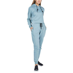 Conjunto de Sudadera y Pantalones de Chándal de 2 Piezas para Mujer, Moda Otoño, Conjuntos de Sudadera a Juego, Sudaderas con Capucha Oversize para Yoga, Pantalones de Chándal Holgados, Moda 2026 - Product Image 1
