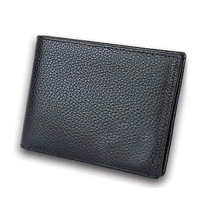 Portefeuille et porte-cartes en cuir marron pour homme, portefeuilles longs en cuir africain, cuir moderne personnalisable, cuir véritable - Product Image 1