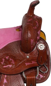 Selles de selle anglaises ODM équestre WESTER HORSE TOUT USAGE DE L'INDE DIFFÉRENTES COULEURS FABRICANT D'USINE OEM - Product Image 5