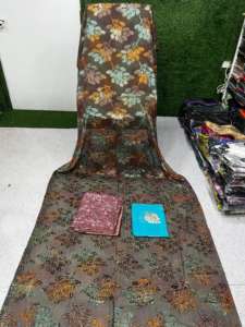 Ensemble Dirac Somalien Maqbal Imprimé en Velours Jacquard 100% Polyester, Robe pour Filles Anti-rétrécissement Taille Moyenne - Vente Chaude - Product Image 6