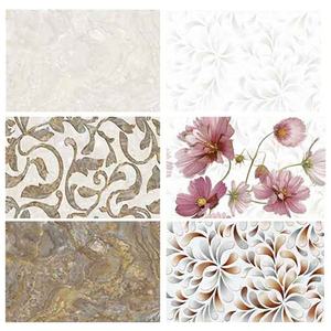 Azulejos de pared digitales de cerámica de 300x450mm con estampado de flores de la mejor calidad, azulejos de pared de diseño decorativo para baño y cocina - Product Image 1