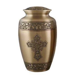 Adult Metal Cremation Urn for Human Ashes | Lightweight Metal Funeral Urn - Product Image 6