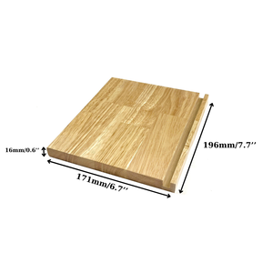 Panneaux de tiroir en bois de caoutchouc à joint de doigt OEM, planches de bois massif pour la fabrication d'armoires et de meubles, armoire de cuisine - Product Image 3