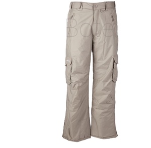 Mens Straight Pants <b>Cargo</b> Elasticated Stretch Loose <b>Work</b> Casual Six Pocket <b>Cargo</b> Pants - Product Image 1