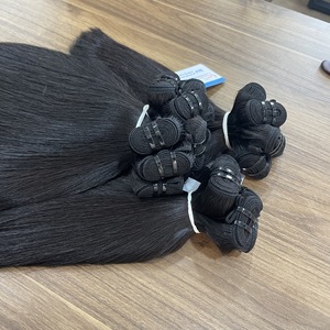 ผ้าทอสีดำธรรมชาติสำหรับมัดผมดิบ - Product Image 4