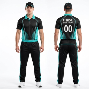 Custom Scarlet Red Matchwear Uniform Lightweight Polyester Sublimation Cricket Jersey Plus <b>Pants</b> Team Apparel - Product Image 4