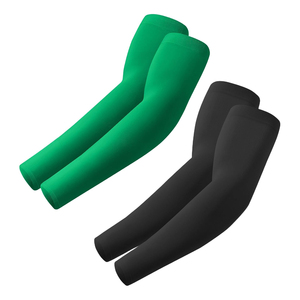Manchons de protection solaire UPF50+ unisexes en polyester couleur unie pour hommes, manches longues, disponibles en bleu, blanc, vert, noir et plusieurs couleurs, collection 2026 - Product Image 4