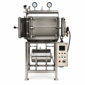Autoclave Horizontal de 240L, Esterilizador Automático a Vapor, Control PLC, Pantalla LCD, Marca ELS Instruments, 110C-135C, para Laboratorio - Product Image 5
