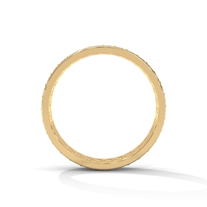 18K Gold Plated <b>Wedding</b> Band Wide <b>Cushion</b> Cut Pave <b>Ring</b> for Women Anniversary Jewelry - Product Image 3