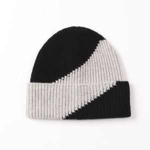 <b>Beanie</b> Winter Knitted Hats 100% Cotton Vintage Breathable <b>Waterproof</b> Digital Printing Travel Outdoor Unisex Various Colors - Product Image 1