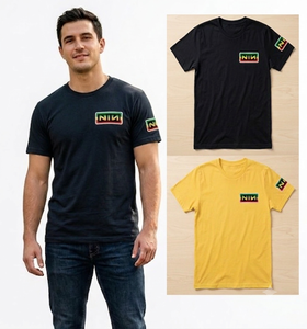T-shirts unis de haute qualité pour hommes, décontractés, épais, avec logo personnalisé, 100 % coton, coupe ample, en gros, du Bangladesh - Product Image 1