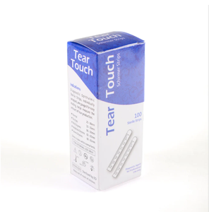 แผ่นทดสอบน้ำตา Tear Touch Schirmer จำนวน 100 แผ่น แบบปลอดเชื้อ สำหรับใช้ทางจักษุวิทยา ได้รับการรับรองมาตรฐาน CE ISO13485 ระดับ Class I เครื่องมือผ่าตัด - Product Image 4