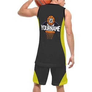 Conjuntos de Camisetas de Baloncesto Sublimadas Personalizadas de Alta Calidad, Transpirables, Tallas Grandes, Logotipo y Nombre Personalizados, MOQ Bajo, Venta al Por Mayor - Product Image 6