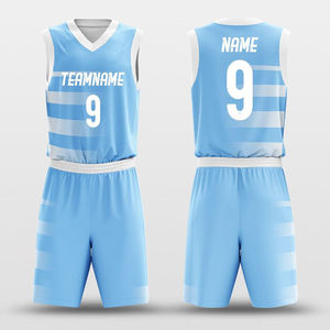 Maillot de basket-ball personnalisé, impression par sublimation complète, nom/numéro de l'équipe, chemise de basket-ball rayée, gilet pour hommes/femmes/jeunes, pour l'extérieur - Product Image 4