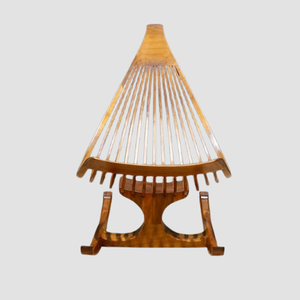 Modern Wooden Rocking <b>Chair</b> Nordic Leisure Lounge Seat for Living Room <b>Bedroom</b> Dining Apartment - Product Image 3