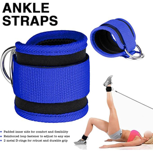 Sangle de cheville souple pour machine à câbles, entraînement de musculation, fitness, culturisme, exercices des fessiers, vente en gros - Product Image 5