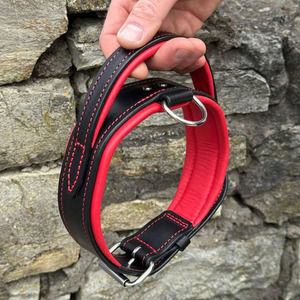 Premium handmade Leather <b>Braided</b> Dogs pet Collars designed for stylish pets and outdoor adventures in wholesale rate - Product Image 1