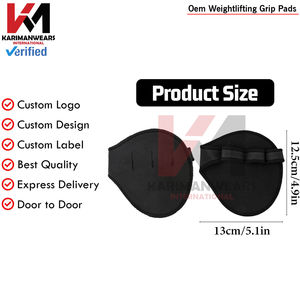 Almohadillas de Agarre para Levantamiento de Pesas de Alta Resistencia con Protección Antideslizante para la Palma de la Mano, para Entrenamiento con Barra de Peso Muerto y Barra Fija - Product Image 2