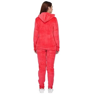 Novedades 2027, Conjunto Deportivo de Manga Larga para Mujer, Traje de Entrenamiento, Sudadera con Capucha de Terciopelo Ajustada, Chándal de Gimnasio - Product Image 4