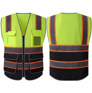 Chaleco de Trabajo Casual para Hombre al por Mayor, Ropa Exterior Multibolsillos, Servicio OEM, Ropa de Construcción Personalizada - Product Image 4