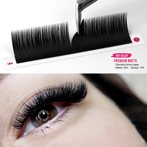 CharmLash Extensions de cils en vison les plus vendues, noires, sans plis, OEM ODM, vente en gros, marque privée - Product Image 1
