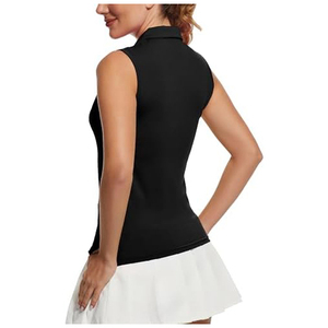 Chemise de tennis pour femme, nouvelle arrivée, style tendance, légère, service OEM, logo personnalisé, confortable et respirante - Product Image 5