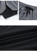 Shorts de sport décontractés pour hommes, séchage rapide, été, basketball, course à pied, entraînement, respirants, écologiques, anti-UV, toile unie