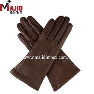 Gants de conduite en cuir du Pakistan Logo personnalisé Hiver Vie quotidienne Gants de conduite à la main de luxe en cuir pour hommes Écran tactile - Product Image 2