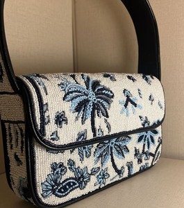 Designer Women's <b>Seed</b> Beaded <b>Storage</b> Bag Modern Handbag Handmade Shoulder Purse Luxury Boutique Party Wedding Fashion Accessory - Product Image 4
