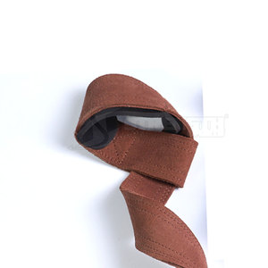 Correas de cuero para levantamiento de pesas, correas de soporte fuerte para muñecas, para levantamiento de pesas con barra y entrenamiento de fuerza. - Product Image 2