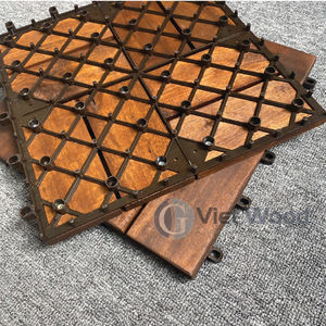 Baldosas de Madera de Acacia de Vietnam, Contemporáneas, Impermeables, Antideslizantes, Encajables, con Acabado Aceitado para una Fácil Instalación en Exteriores - Product Image 5