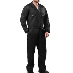 ชุดจั๊มสูทช่างซ่อมผ้าหนาทนทานปักโลโก้ตามสั่งสำหรับผู้ชายพร้อมซิปด้านหน้า รุ่น 2026 - Product Image 2