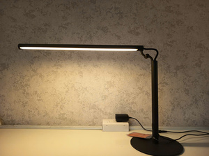 Modern Metal LED <b>Table</b> Lamp 3000K Warm White Touch Control Adjustable Flexible Cylindrical Shade Reading Room Minimalist Design - Product Image 5