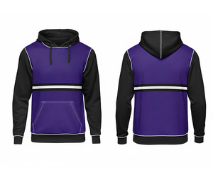 High Performance Full Sublimation Hooded Sweatshirt – Custom Teamwear Hoodie <b>Men</b> Women Youth Training Hooded Jacket Sportswear - Product Image 2