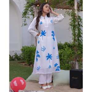 ชุดคุรตะสีขาวจัสมินไซส์ XS - Product Image 5