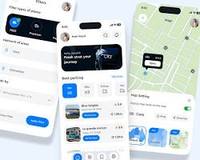 Aplicación Móvil para Reserva de Estacionamiento, Reserva de Espacios de Estacionamiento en Tiempo Real, Pagos Seguros, Navegación Fácil, Gestión de Reservas, MAC Stock