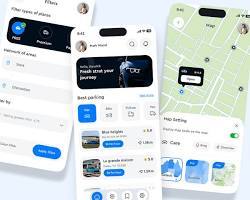 Aplicación móvil para reserva de aparcamiento: Reserva de plazas de aparcamiento en tiempo real, realiza pagos seguros, navega fácilmente y gestiona las reservas. - Product Image 3