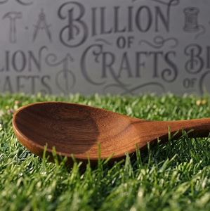 Ensemble de cuillères et fourchettes en bois de qualité supérieure, fabriquées à la main, en bois naturel, ustensiles de cuisine, vaisselle de table, qualité d'exportation - Product Image 5