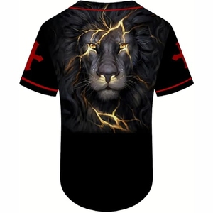 Camiseta de Béisbol de Manga Corta Transpirable con Transferencia Térmica Premium, Uniforme Deportivo Ligero para Hombres Adultos y Equipos de Club - Product Image 5