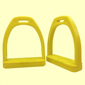 Étriers de cheval de style classique, cadre métallique robuste, large surface d'adhérence, prise en main sécurisée, équipement d'équitation confortable, utilisation durable - Product Image 6