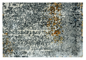 Tapis imprimé à la main abstrait pour salle à manger, exclusif pour maisons de designers, hôtels de charme, décoration intérieure à bas prix par l'exportateur - Product Image 3