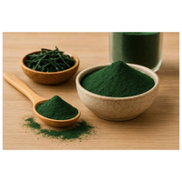 Espirulina en Polvo Pura de Alta Calidad, Suministro a Granel, Extracto de Algas Verdes Premium para Uso Alimentario