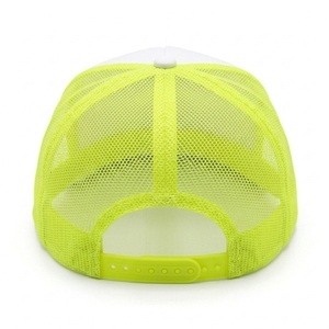 Gorra Trucker OEM de 5 Paneles con Parche de Goma, Malla, Cierre Ajustable, Cuerda y Visera Curva, Logotipo Personalizado, Venta al por Mayor de Fábrica - Product Image 6