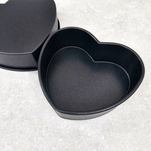 <b>Heart</b> <b>Shaped</b> <b>Cake</b> Pan PTFE Non Stick Deep Single Mold 4 Sizes Half to No3 Layer Sponge Chiffon Baking <b>Tin</b> Korea Made Bakeware - Product Image 2