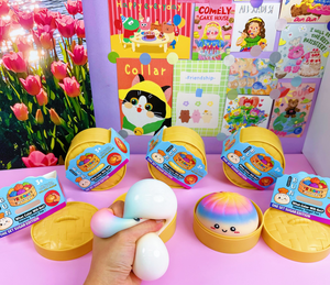 Cheerful Dumpling Bun Vent Squeeze Toy Extra Soft Slow Rising Tactile Plaything Soothing Sensory Gift for Everyone - Product Image 4
