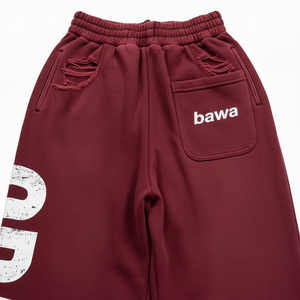 Pantalon de jogging pour homme personnalisé, effet délavé, 100% coton, impression sérigraphique, streetwear, haute qualité, vente en gros - Product Image 3