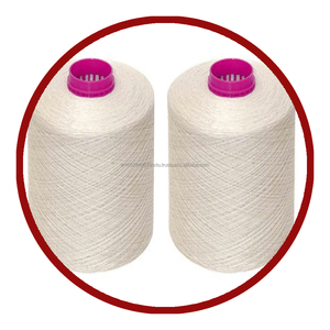 100% Cotton Ring Spun <b>Yarn</b> Raw White for Textile Weaving Moisture Absorbent is made Manufacturer from India - Product Image 1